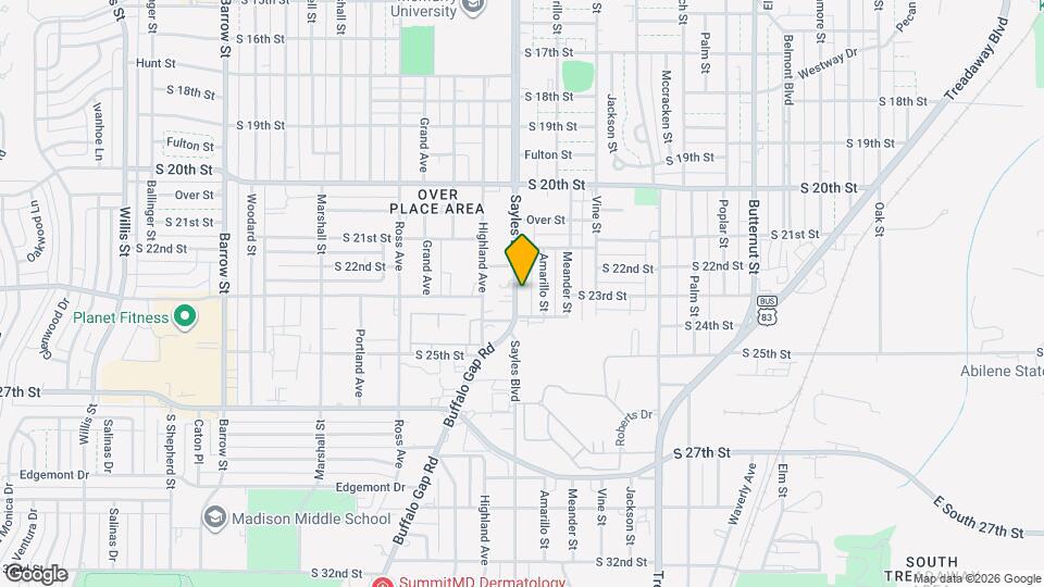 2301 Sayles Blvd Map and Location Details