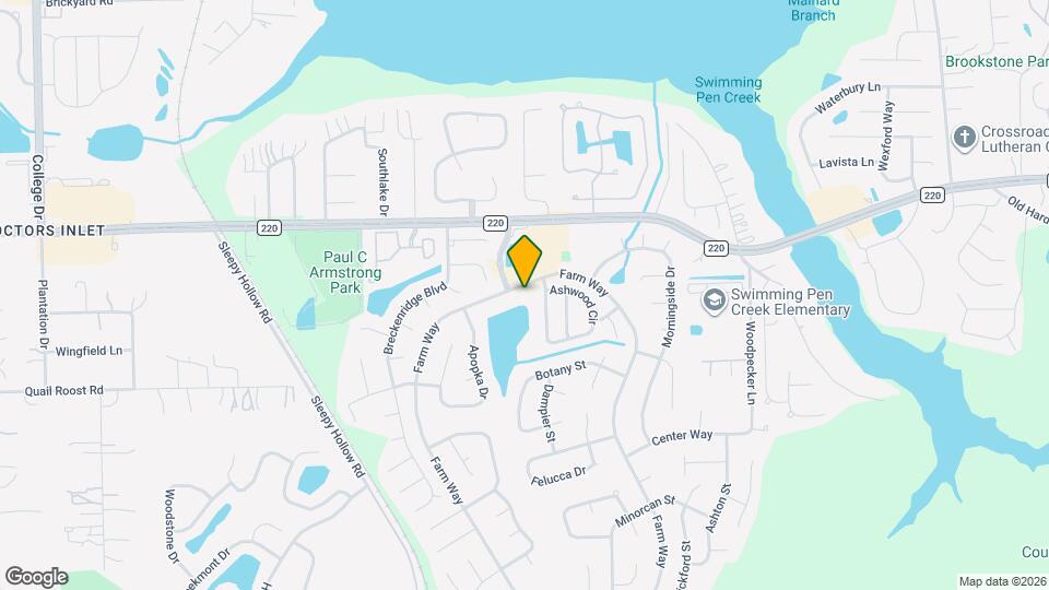 1630 Farm Way Mapa y Detalles de la Ubicación