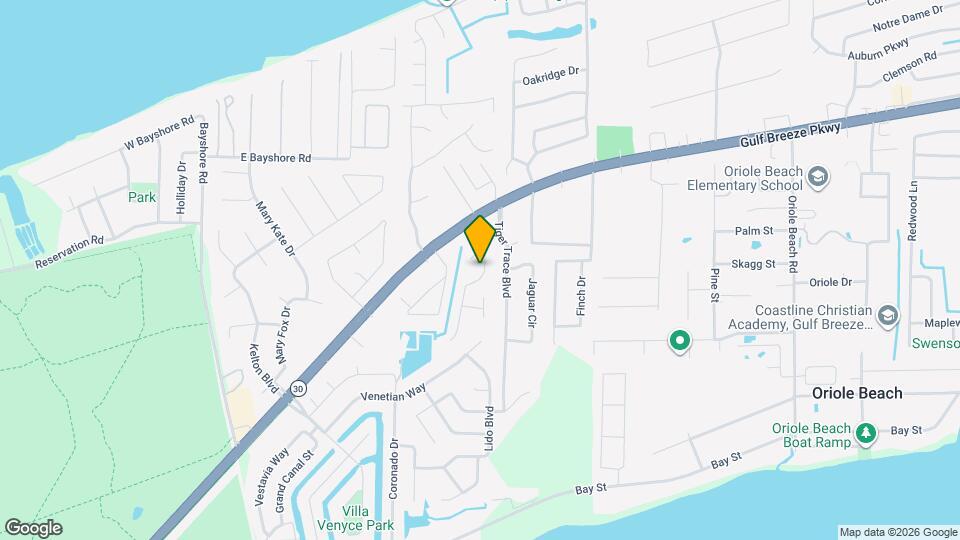 1017 Great Oaks Dr Map and Location Details