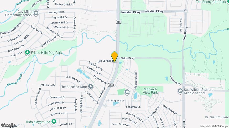 709 Lone Pine Dr Map and Location Details