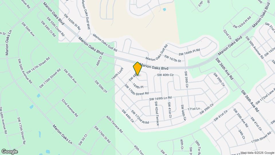 4473 SW 168th Ln Map and Location Details