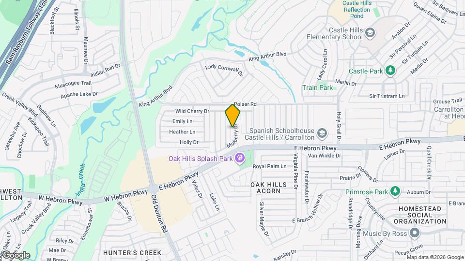 4209 Mulberry Dr Map and Location Details
