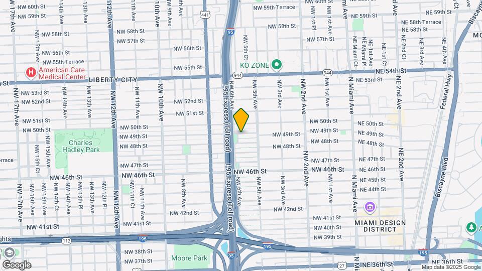 570 NW 49th St Map and Location Details