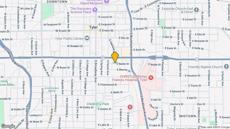 403 E Noble St Mapa y Detalles de la Ubicación