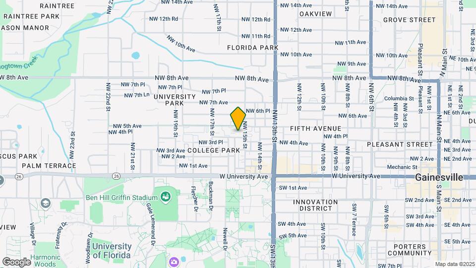1508 NW 4th Ave Map and Location Details
