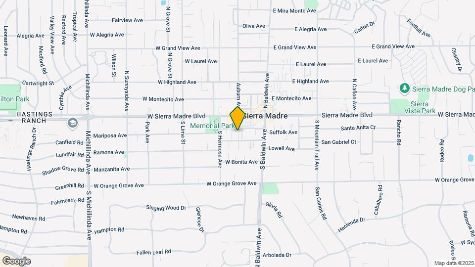 105 Esperanza Ave Mapa y Detalles de la Ubicación