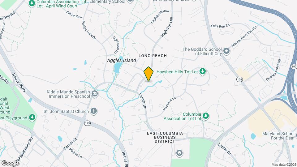 5740 Yellowrose Ct Map and Location Details