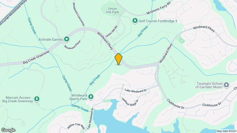 6295 Windward Pkwy Map and Location Details