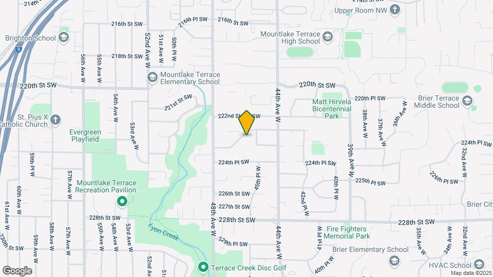 4504 223rd St SW Mapa y Detalles de la Ubicación