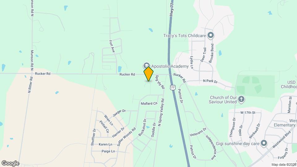 2323 Osprey Ct Map and Location Details