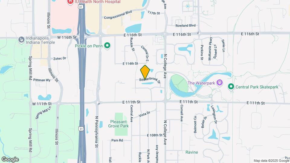 617 Beaverbrook Dr Map and Location Details