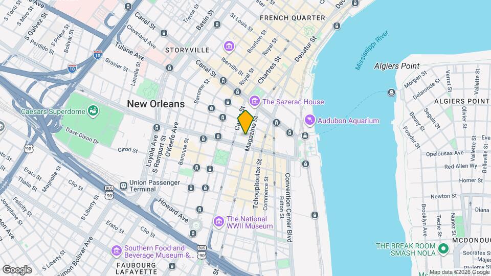 514 Natchez St Map and Location Details