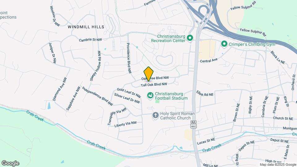 485 Tall Oak Blvd NW Map and Location Details