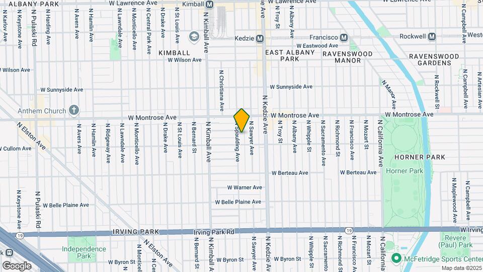 4317 N Spaulding Ave, Unit Apt 2 Map and Location Details