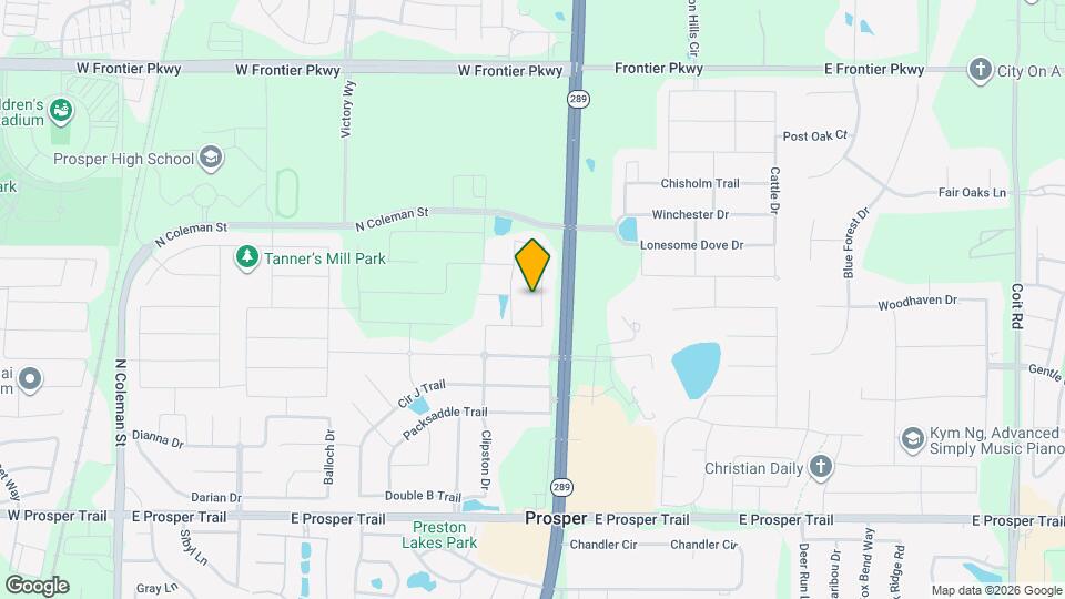 1611 McMaster Ln Map and Location Details