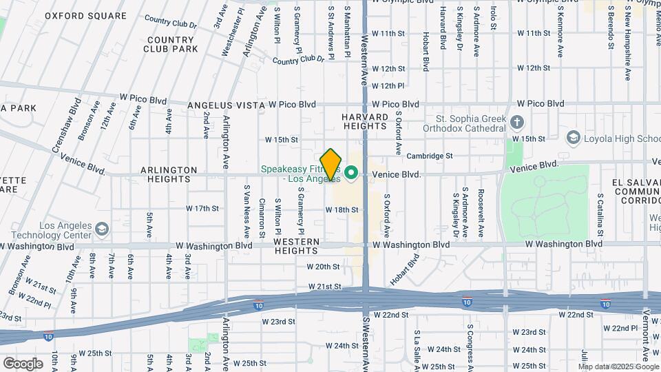 1612 S St Andrews Pl Map and Location Details