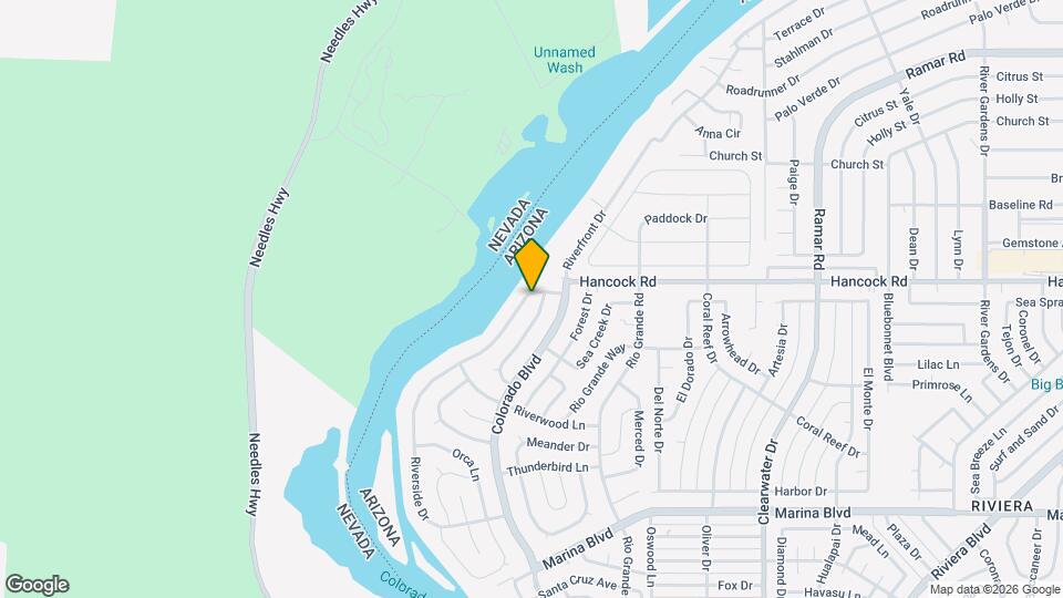 1772 Riverside Dr Mapa y Detalles de la Ubicación