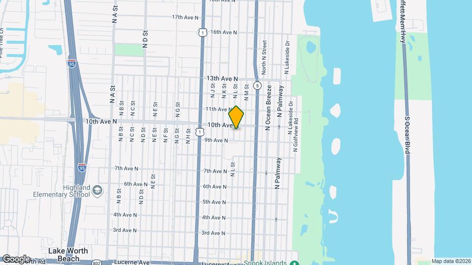 920 N L St Mapa y Detalles de la Ubicación