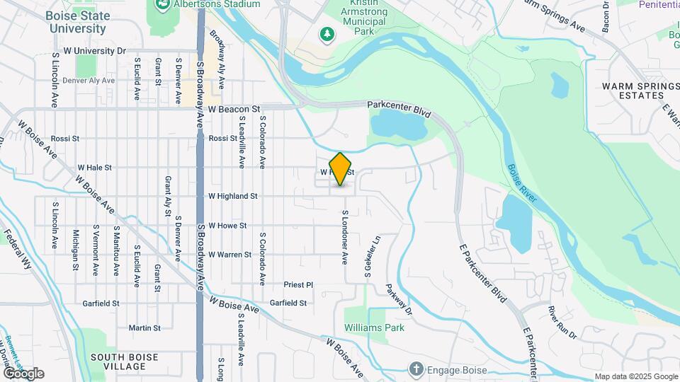 330 W Highland St Map and Location Details
