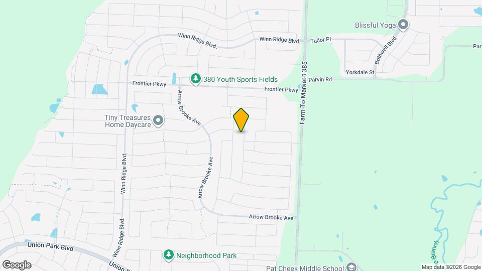 3009 Stallion Trail Way Map and Location Details