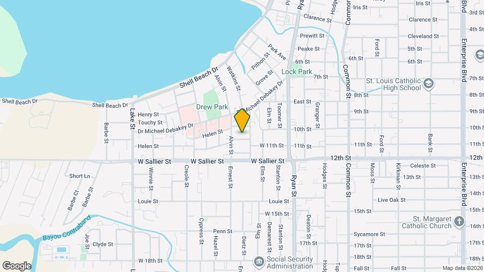 222 Woodruff St Map and Location Details