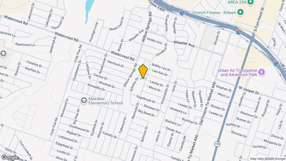 2507 Bermuda Dr, Unit A Map and Location Details