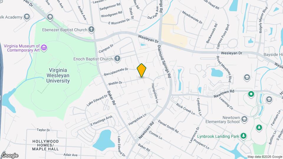 831 Armistine Ct Map and Location Details