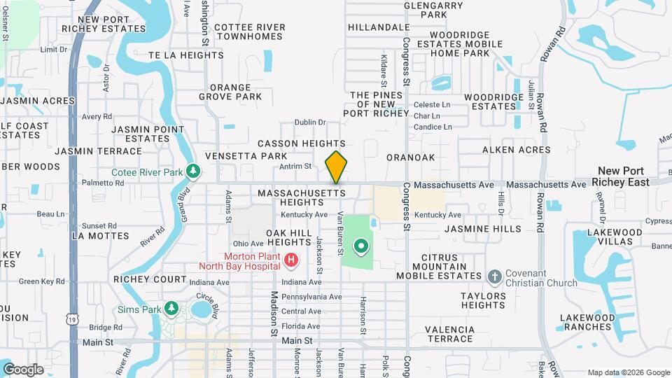 6216-6216 Massachusetts Ave Map and Location Details