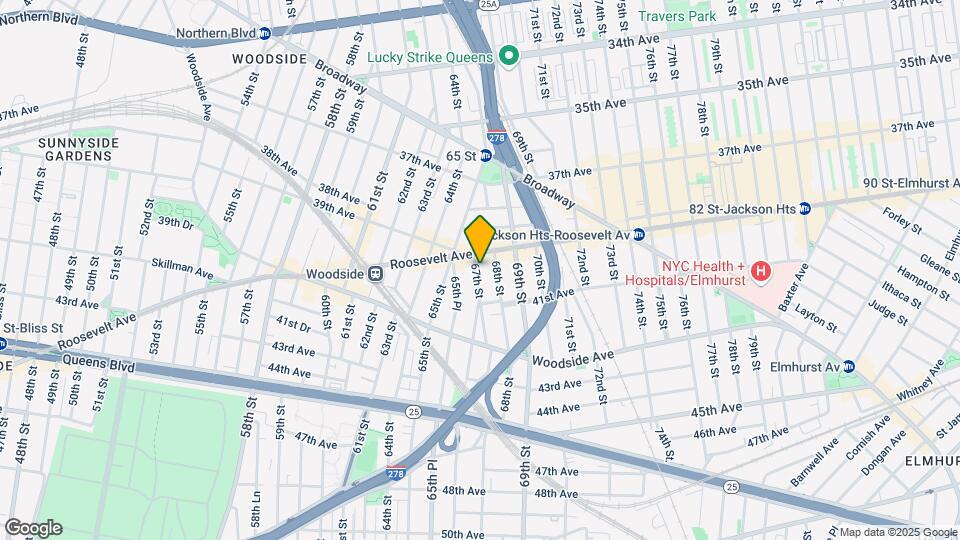 40-17 67th St Map and Location Details