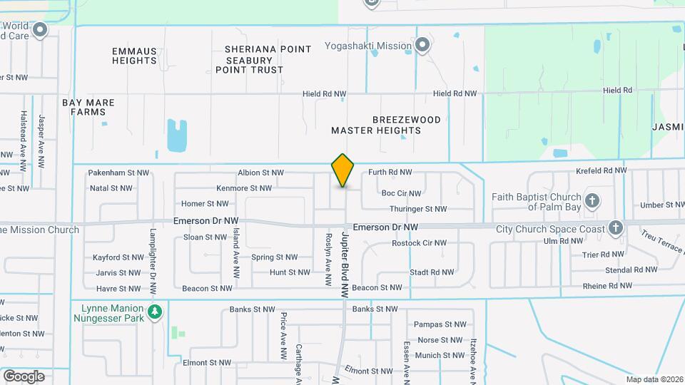 426 Jupiter Blvd NW Map and Location Details