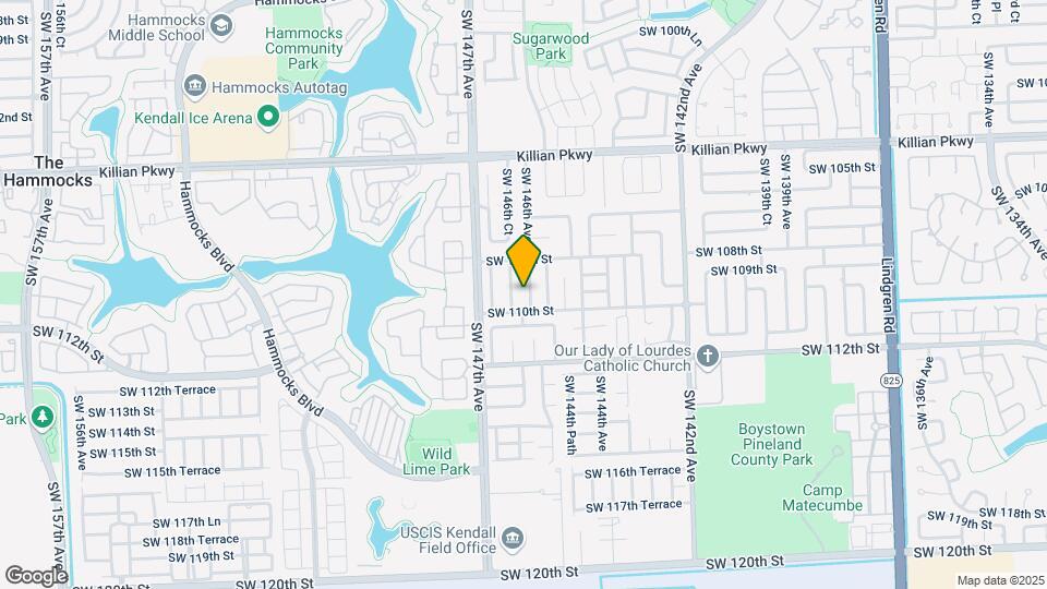 10912 SW 146th Ave-Unit -10912 Map and Location Details