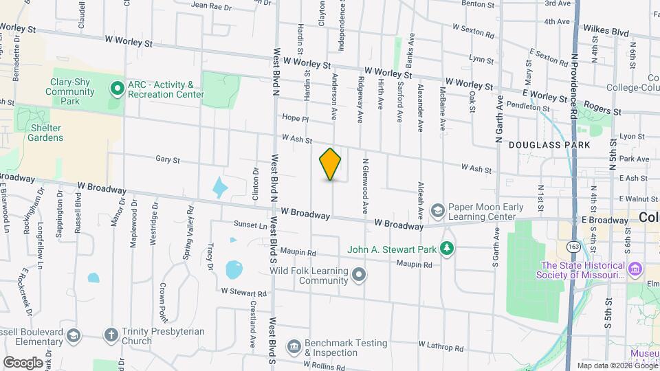 21 Anderson Ave Map and Location Details