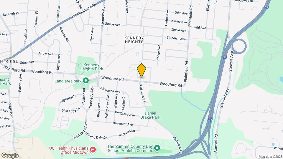 3800 Woodford Rd Map and Location Details