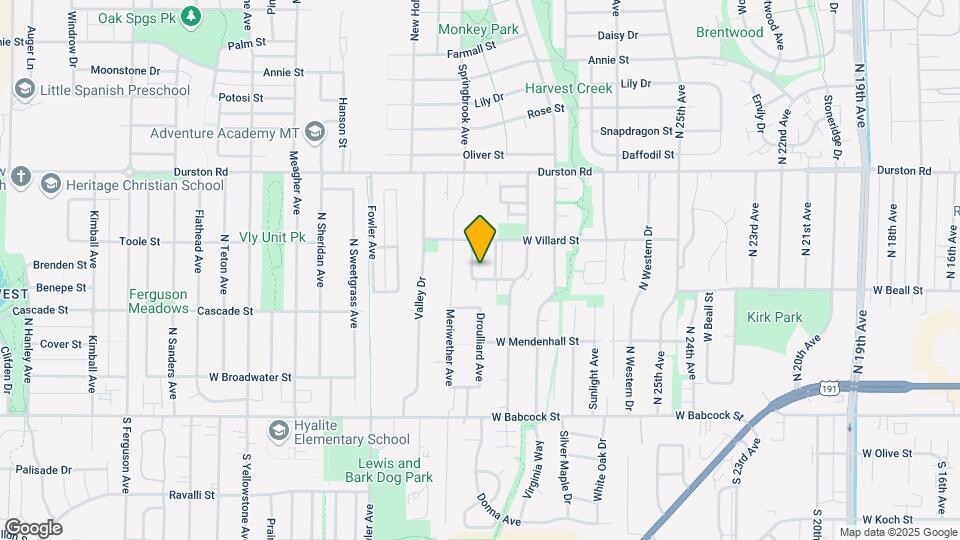 3024 W Villard St Map and Location Details
