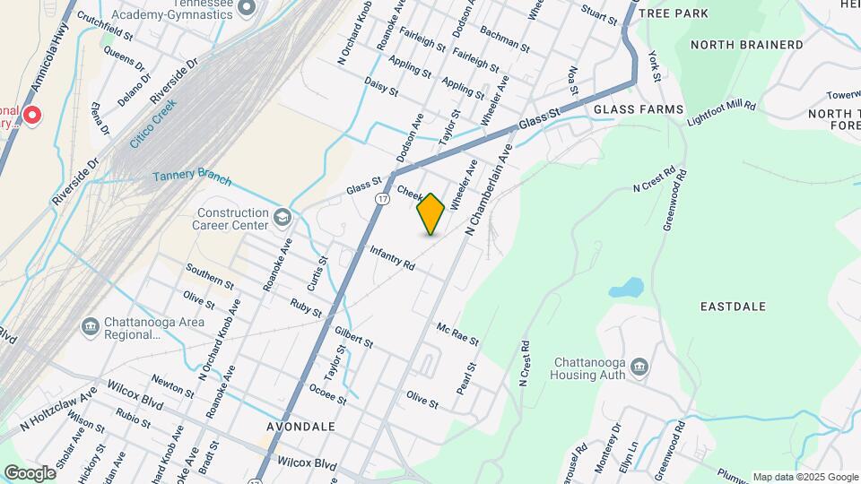 2106 Davenport St Map and Location Details