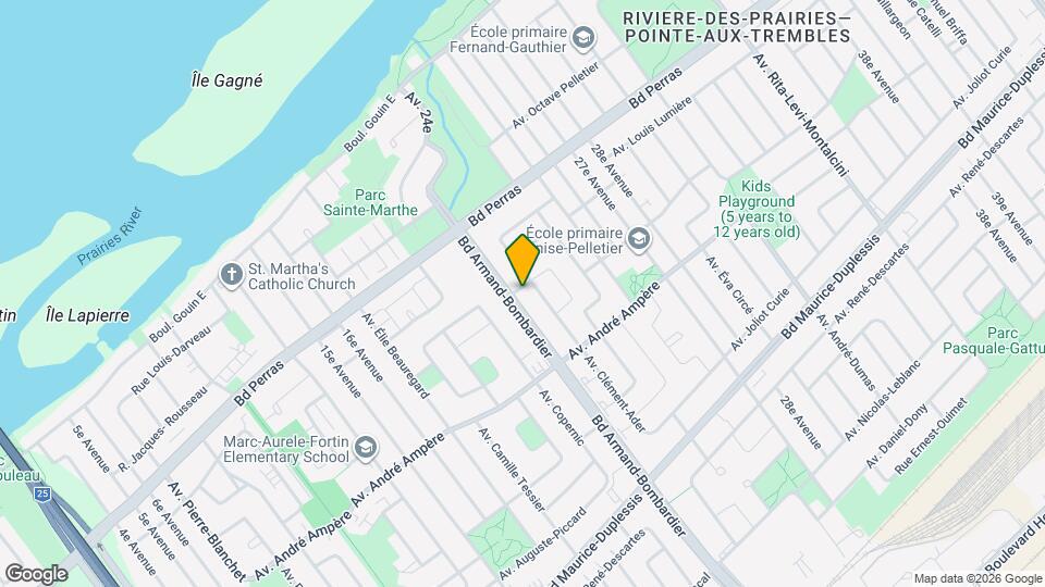 8000 Philippe-Lebon Map and Location Details