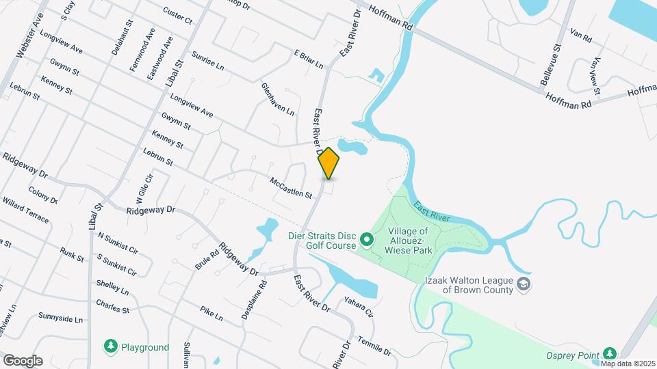Allouez Townhomes Map and Location Details