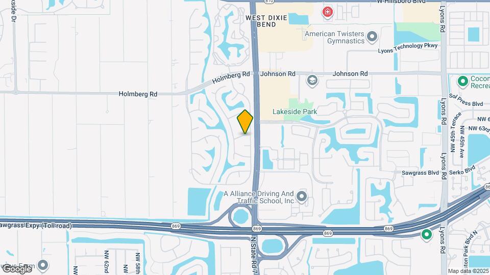 5710 NW 62nd St Map and Location Details
