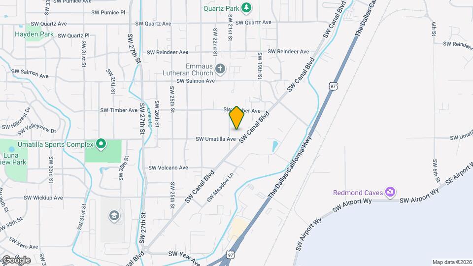 2045 SW Umatilla Ave Map and Location Details