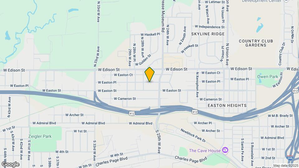 2532 W Easton Pl Map and Location Details