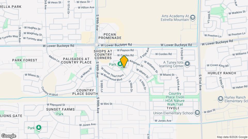 9705 W Florence Ave Map and Location Details