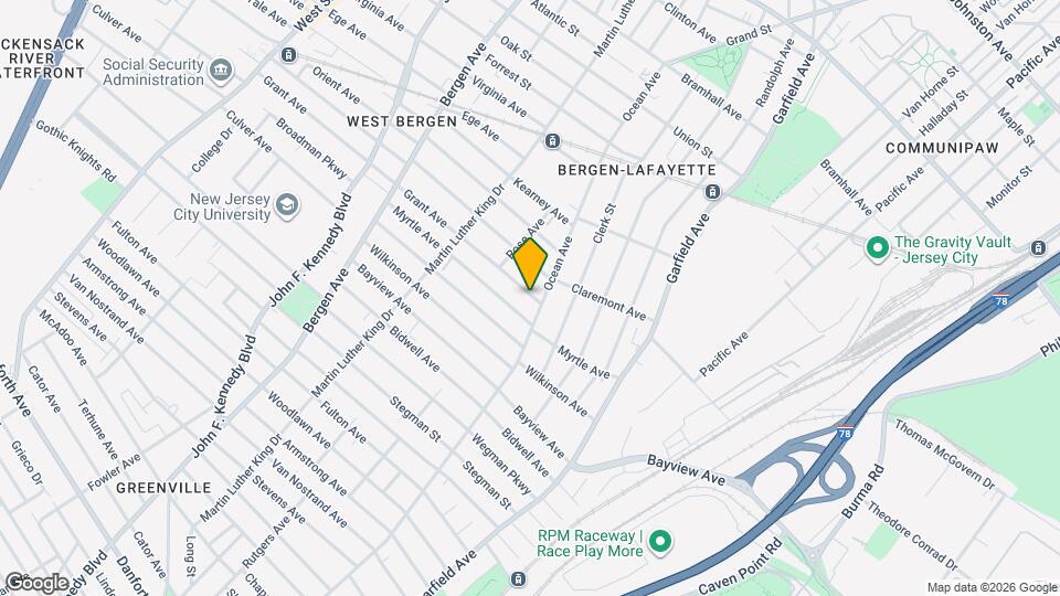 9 Grant Ave Map and Location Details