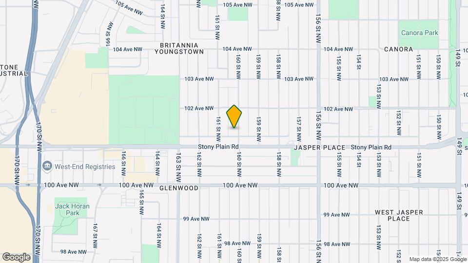 10114 160 St NW Map and Location Details