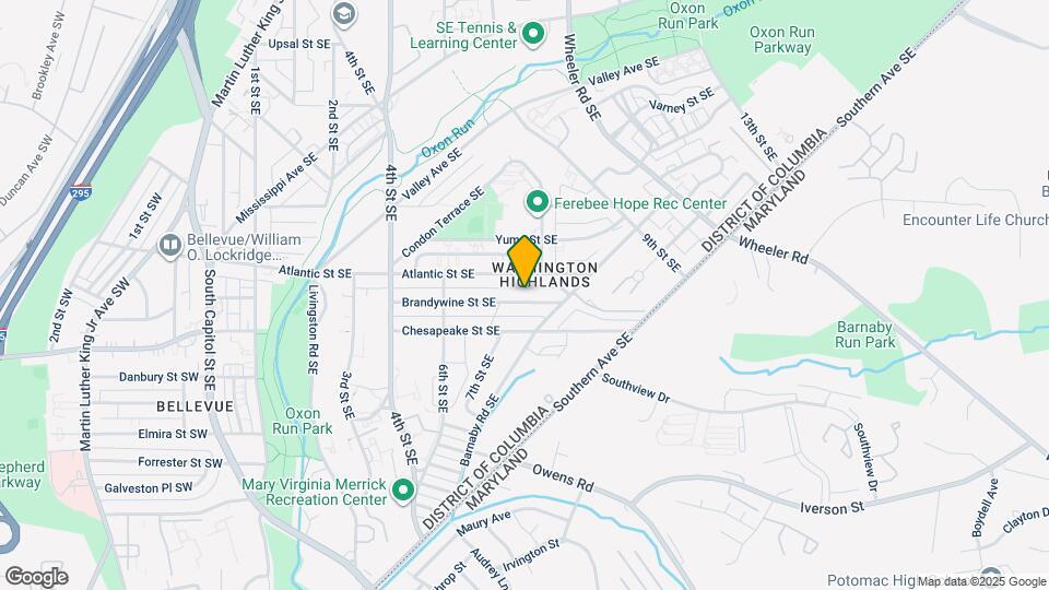 718 Brandywine St SE Map and Location Details
