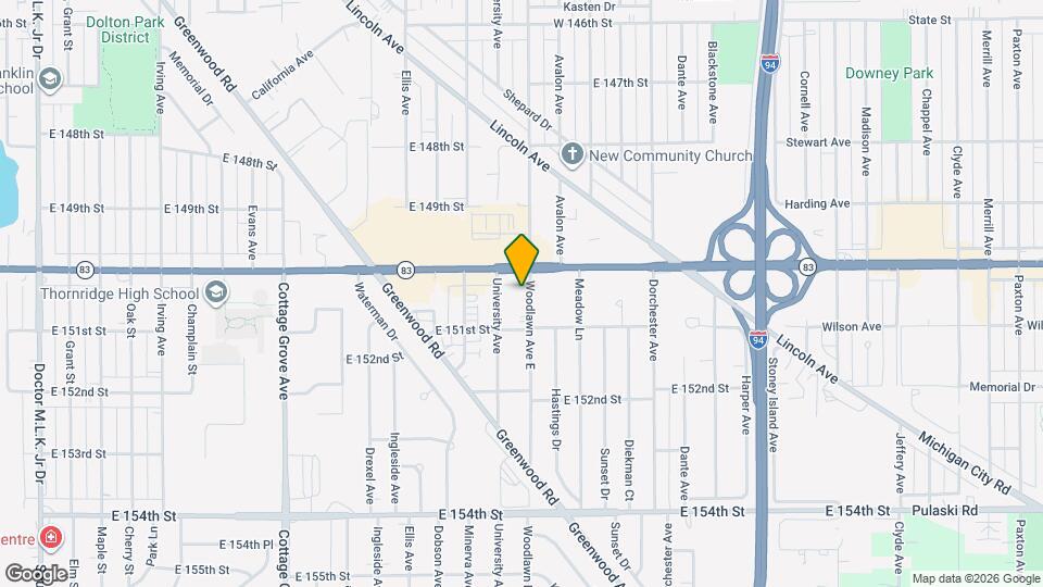 15020 Woodlawn Ave E Map and Location Details