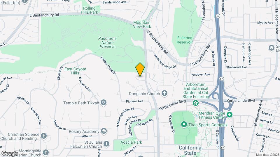 2125 Mendocino St Map and Location Details
