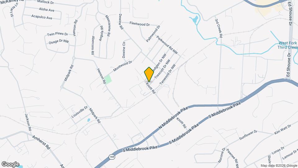 2600 Knott Rd Map and Location Details