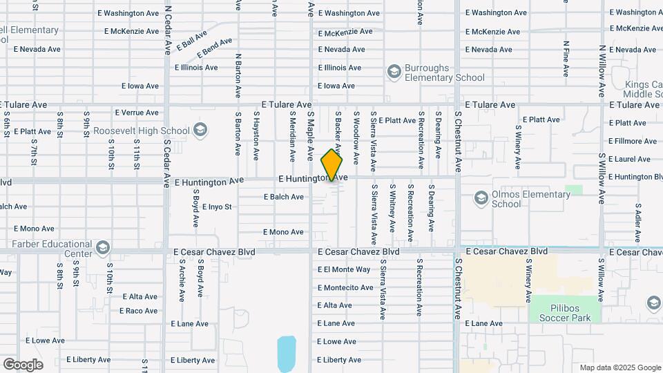 418 S Backer Ave-Unit -101, 102, 201, 202 Map and Location Details