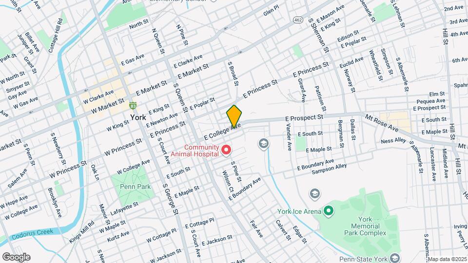 328 E College Ave Mapa y Detalles de la Ubicación