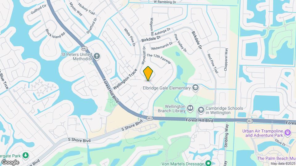 1641 Wyndcliff Dr Map and Location Details